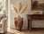 A substantial 20-inch antique French stoneware vinegar jar, or vinaigrier, sourced from the Poitou region, hand-thrown in...