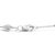 Contemporary 14K White Gold 1/2 Cttw Diamond by Yard Bracelet For Sale - Image 3 of 4