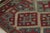 1920s Antique Turkish Transitional Red and Blue Wool Kilim For Sale - Image 5 of 9