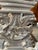 Vintage Carved and Lacquered Chairs, Set of 4 For Sale - Image 9 of 18