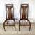 Set of Four 1960s Walnut High-Back Dining Chairs — Cane Insert Backs, Tomlinson Sophisticate Style, MCM For Sale In Philadelphia - Image 6 of 12