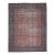 1970s Vintage Persian Handmade Wool Cotton Light Red Area Rug For Sale