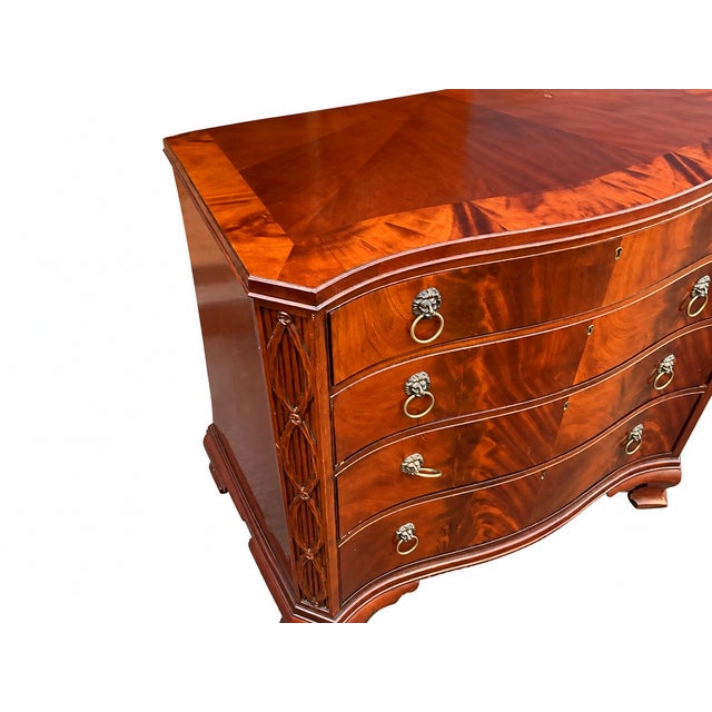 Hickory Chair Furniture Company Hickory Chair James River Collection Mahogany Chest of Drawers For Sale - Image 4 of 10