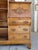 Antique Side by Side Desk, Display and Storage Cabinet. Tiger Oak Circa. 1900 For Sale - Image 15 of 18