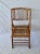 Chinoiserie Tortoise Shell Bamboo Folding Chairs - a Pair For Sale - Image 3 of 10