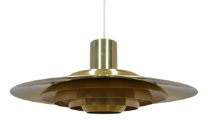 Large Mid-Century Ceiling Lamp Model P700 by Preben Fabricius & Jørgen Kastholm for Nordisk Solar, 1960s