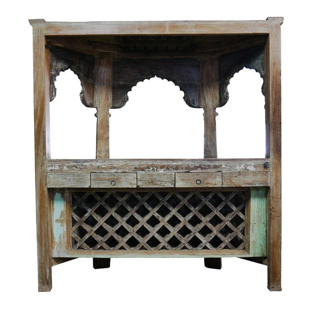 Dimensions: 76" W x 24" D x 83" H Features: • A rare piece and one of its kind exists • 100% solid wood construction •...