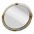Round Torciglione Gold Murano Glass Wall Mirror in Barovier Style by Simoeng for Simoeng For Sale - Image 10 of 10