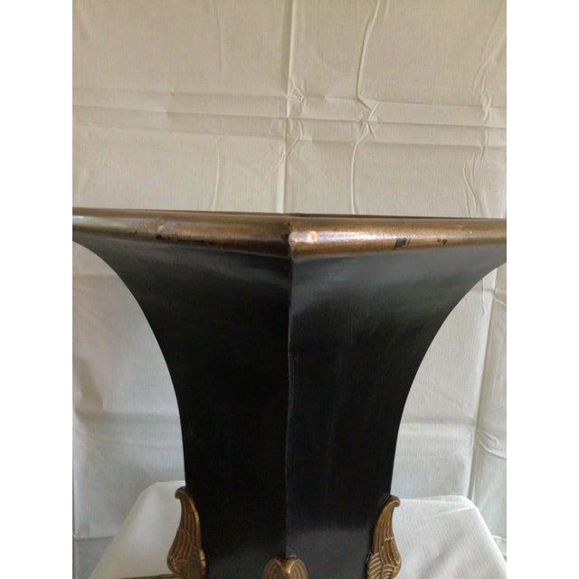 1960s Italian Tole Table Lamp For Sale In New York - Image 6 of 12