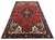 Persian Authentic Hand Knotted Vintage Hamidoun Wool Area Rug 6.3 X 3.10 Ft For Sale - Image 3 of 13