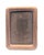 Offered is a vintage 1970s lathed Teak wood rectangular 3.5" x 5" photo frame with bull-nosed corners. It comes with its...