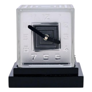 Cubist Table Clock, 1931 For Sale
