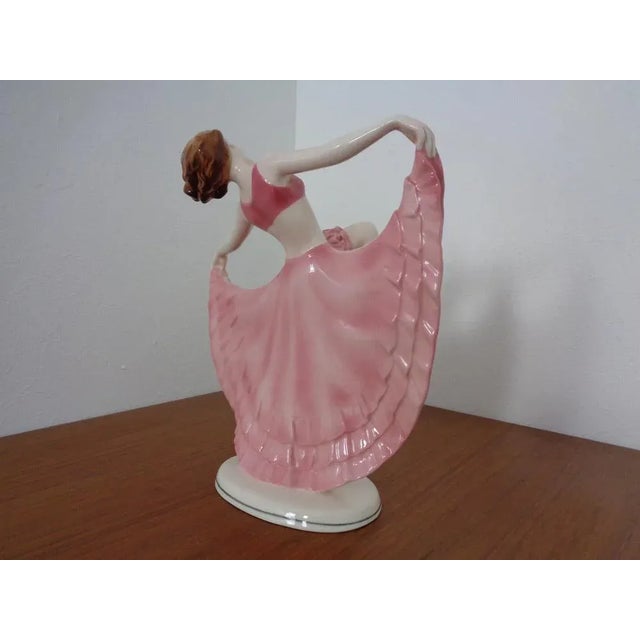 Art Deco Ceramic Dancer from Hertwig & Co Katzhütte, 1920s For Sale - Image 13 of 18