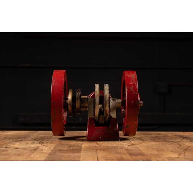 Antique Horizontal Steam Engine Demonstrator For Sale - Image 4 of 7