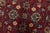 Red Mashad Rug 9’11” X 13’1” Red Wool Vintage Traditional Hand-Knotted Carpet For Sale - Image 8 of 15