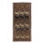 Vintage Persian Gabbeh Runner in Brown With Ibex Pictorials - Rug & Kilim For Sale