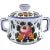 Traditional Rosa Sugar Bowl For Sale - Image 3 of 4