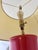 Plastic Ethan Allen Pink Glass Table Lamps With Acrylic Bases - A Pair For Sale - Image 7 of 8