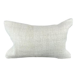 16 x 24 Hemp Pillow Turkish Cushion Natural White Pillow Cushion Cover For Sale