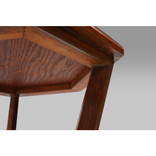Art Deco French Console in Wood, 1930s For Sale - Image 9 of 12