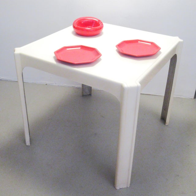 1970s Fiberglass Table by Marc Berthier for Roche Bobois, 1970s For Sale - Image 5 of 15