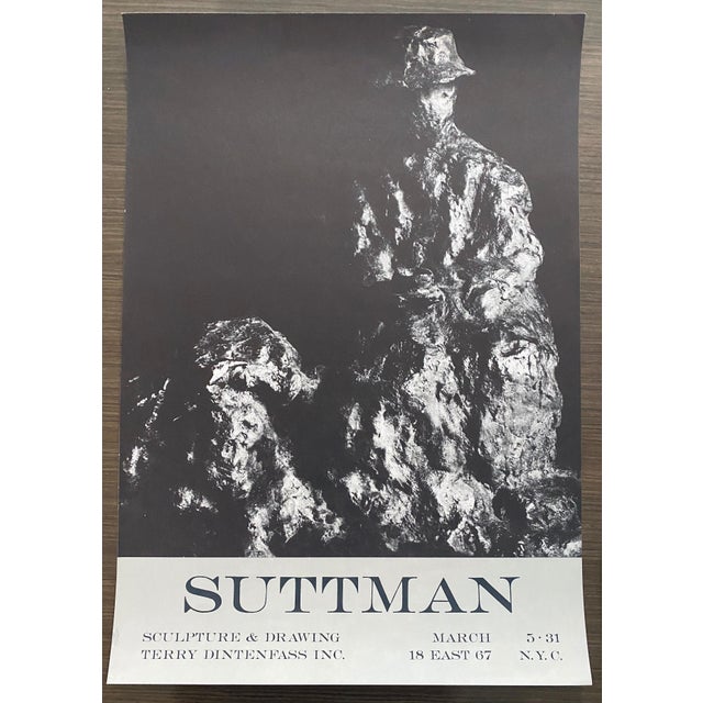 Paul Suttman, Expressionist Offset Lithograph For Sale