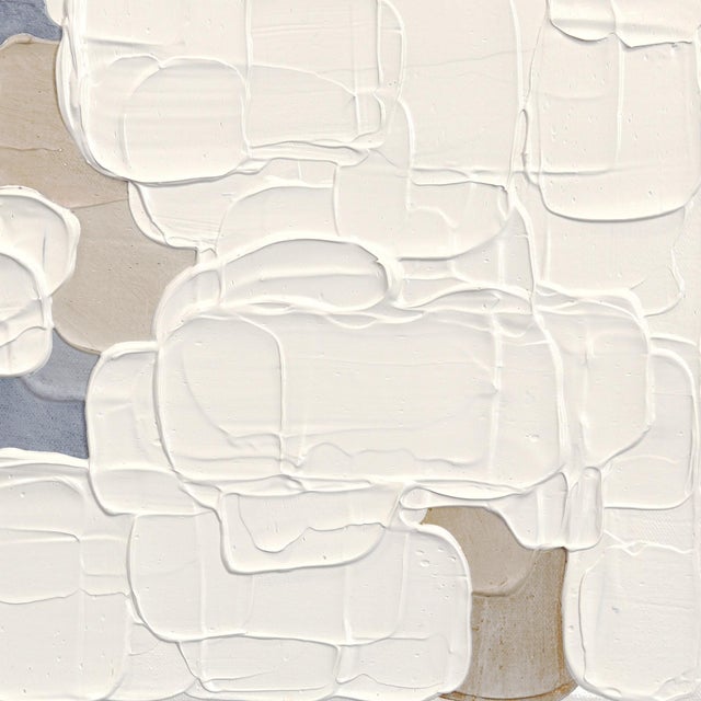 Textured Delicacies 3 - Impasto Textural Thick Acrylic Paint Abstract Original Artwork by Shiri Phillips For Sale - Image 4 of 9