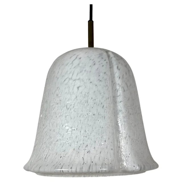 Mid-Century Modern Glass Pendant Lamp from Glashütte Limburg, 1960s For Sale - Image 8 of 8