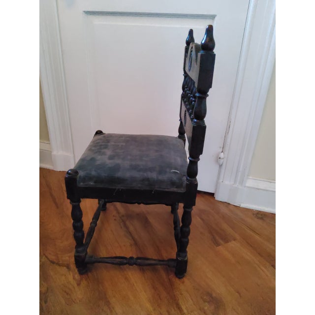 Late 19th Century Aesthetic Movement Children's Chair For Sale - Image 4 of 5