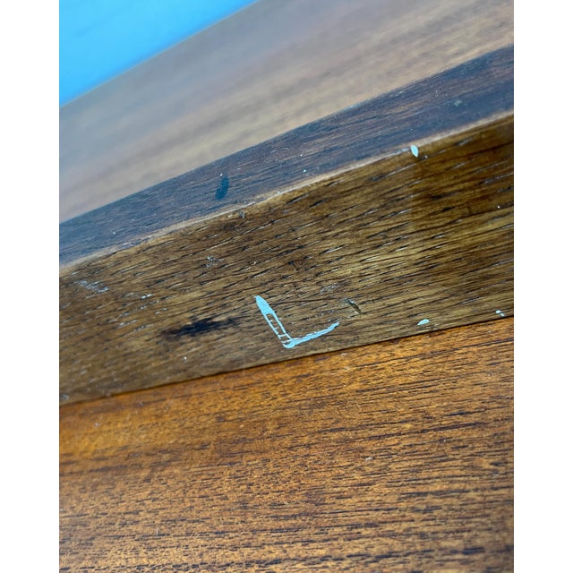 Mid-Century Modern German Teak Waterlevel, 1950s For Sale - Image 15 of 18