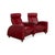 Modern Arion 2-Seater Sofa in Red Leather from Stressless For Sale - Image 3 of 18
