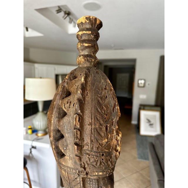 Anok Bird Sculture Mask African Art Baga People For Sale - Image 10 of 12