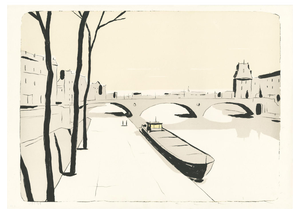 François Avril, L’Aube, 2017, Lithograph