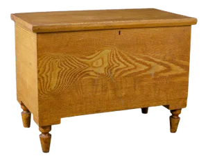 Grain Painted Blanket Chest, Pennsylvania