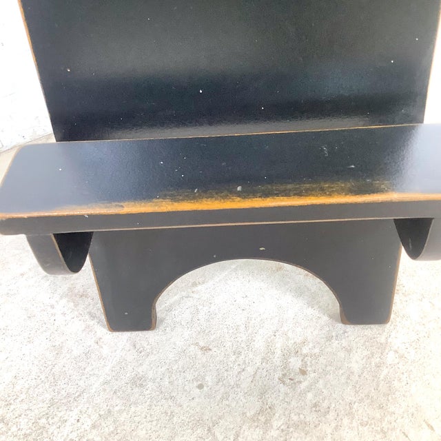 Pair of Contemporary Shaker Style Architectural Stools For Sale - Image 15 of 18