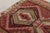 Handwoven Vintage Turkish Kayseri Kilim Rug, Red, Beige-Brown Geometric Pattern For Sale In New York - Image 6 of 8