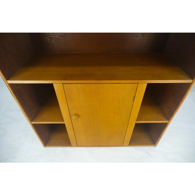 Vintage Mid Century Modern Bamboo Rattan Bar & Pair of Matching Bar Stools MINT For Sale - Image 6 of 15