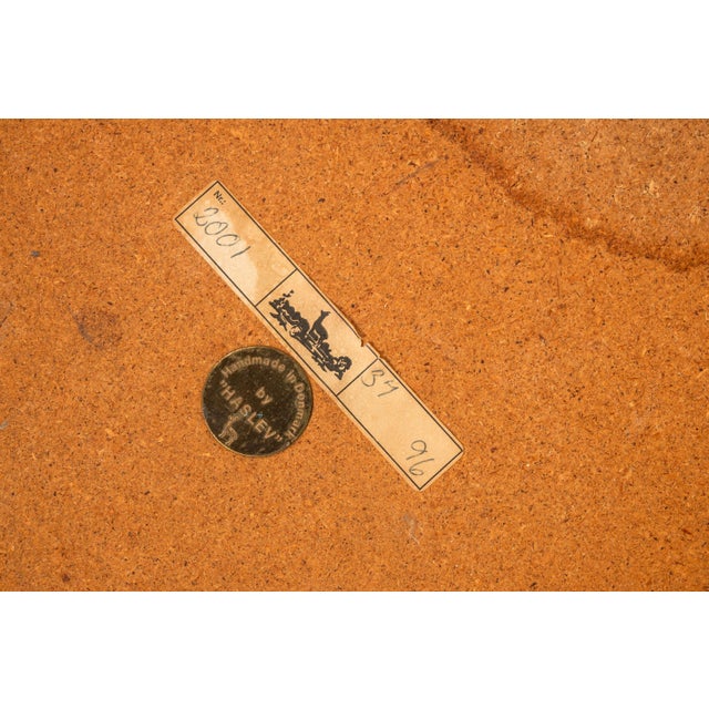 Danish Modern Side / Accent Table in Teak With Tile Top Inlay by Tue Poulson for Hsalev Furniture, Denmark, C. 1960s For Sale - Image 13 of 18