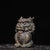 Late 19th Century Gilt Bronze Qilin Statue, Mythical Beast Figurine, 1.22kg For Sale - Image 4 of 9