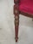French Louis XVI Style Mahogany & Gold Arm Chairs - a Pair For Sale - Image 4 of 13
