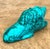 Vintage Malachite Carved Lion Sculpture For Sale - Image 14 of 16