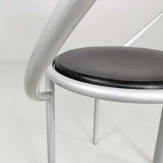 Italian Modern First Chair in Metal and Wood by Michele De Lucchi, 1983 For Sale - Image 18 of 18