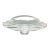 Steuben 9" Round Crimped Bowl Calyx by Donald Pollard For Sale