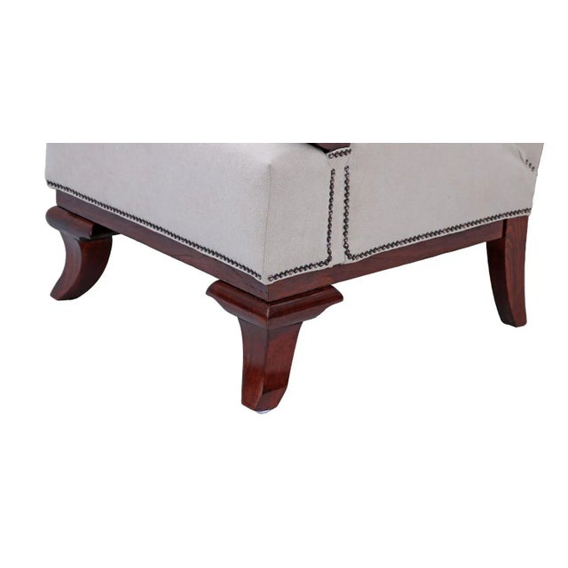 1920s Set of Art Deco Armchairs attributed to Lajos Kozma, 1922 For Sale - Image 5 of 6