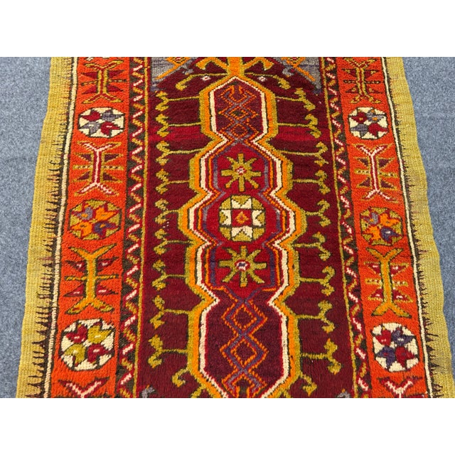 Turkish Vintage Turkish Hand Knotted Anatolion Rug For Sale - Image 3 of 6