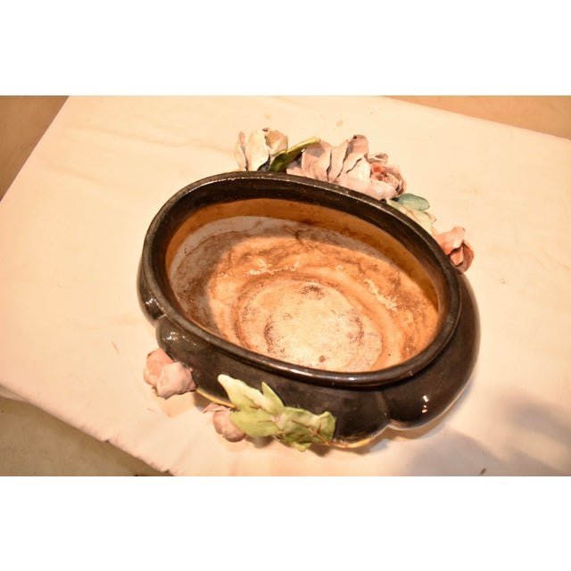 19th Century French Majolica Jardiniere For Sale - Image 10 of 13