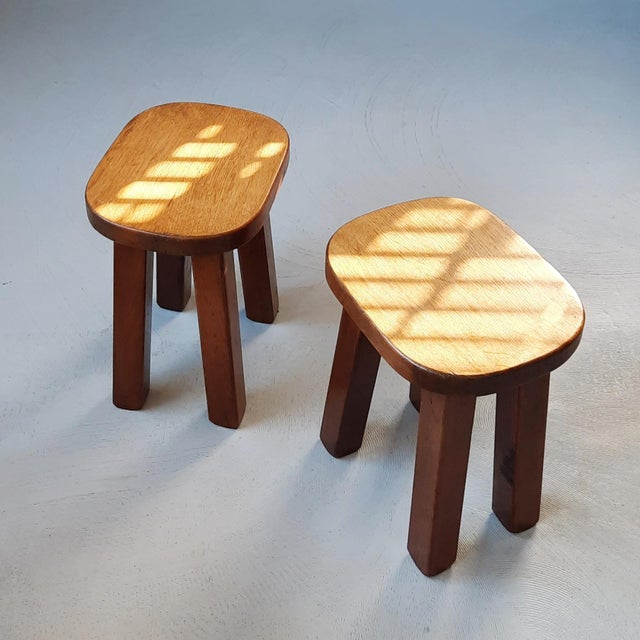 Brutalist Side Tables, 1970s, Set of 2 For Sale - Image 6 of 8