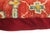 Early 20th Century Coral Gold Early 20th Century Wool Antique Oushak Border Large Rug Pillow For Sale - Image 5 of 5
