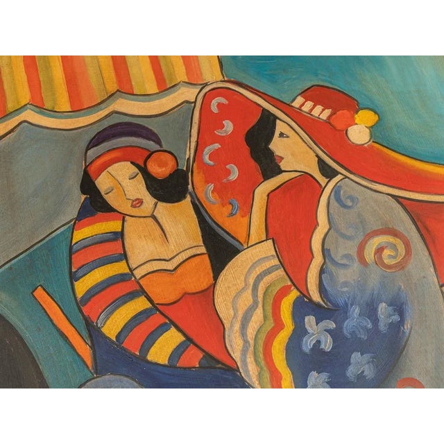 Expressionist Painting by Sara Hill For Sale - Image 6 of 10