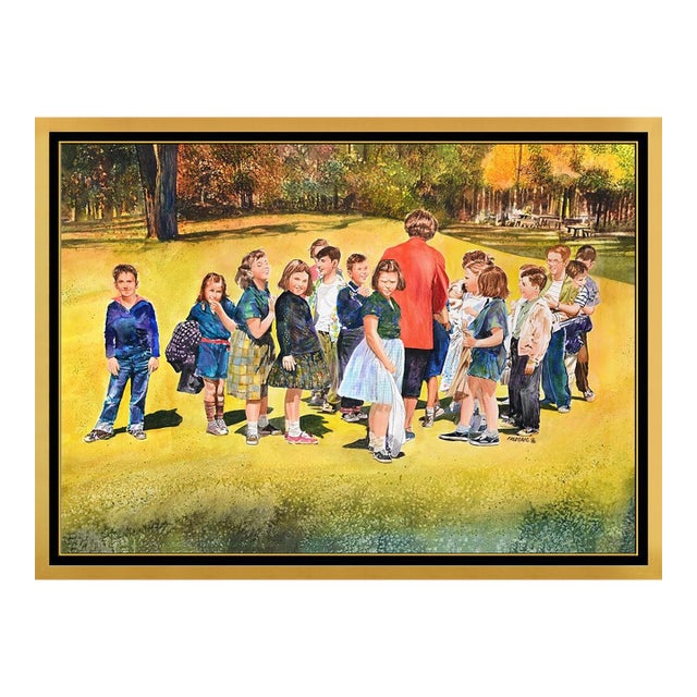 Mid 20th Century Field Trip, Joseph E. Frederic For Sale